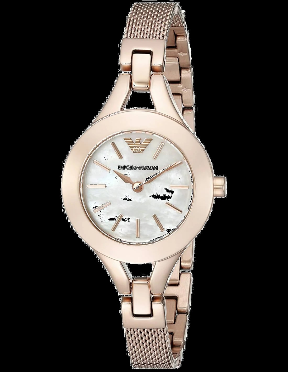 Montre Emporio Armani AR7329 femme cadran nacre bracelet acier inoxydable
