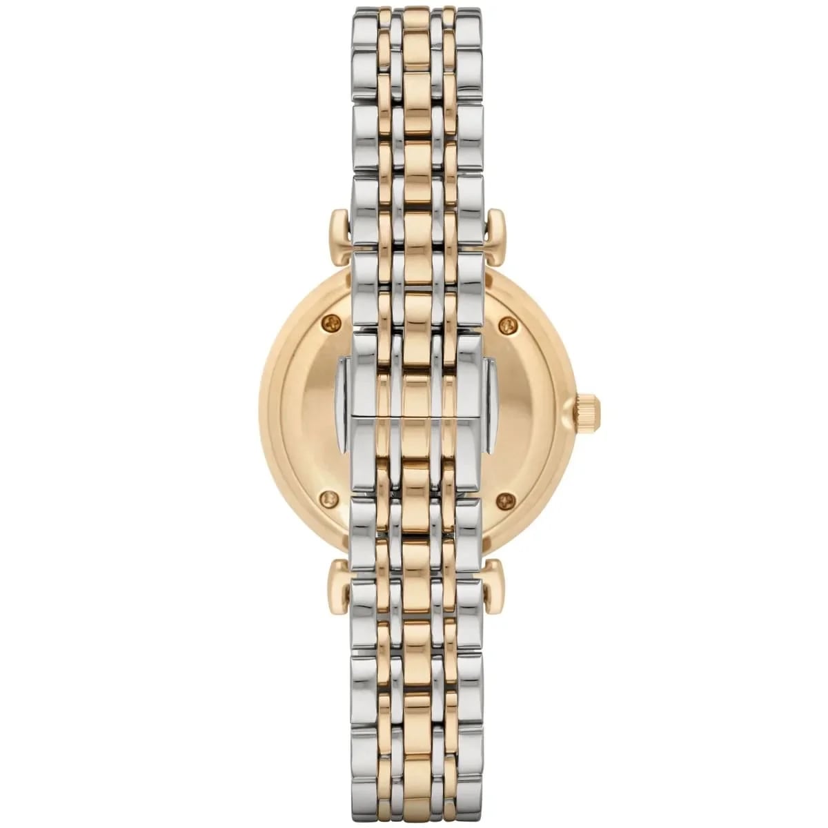 Montre Emporio Armani AR8031 femme détail cadran blanc