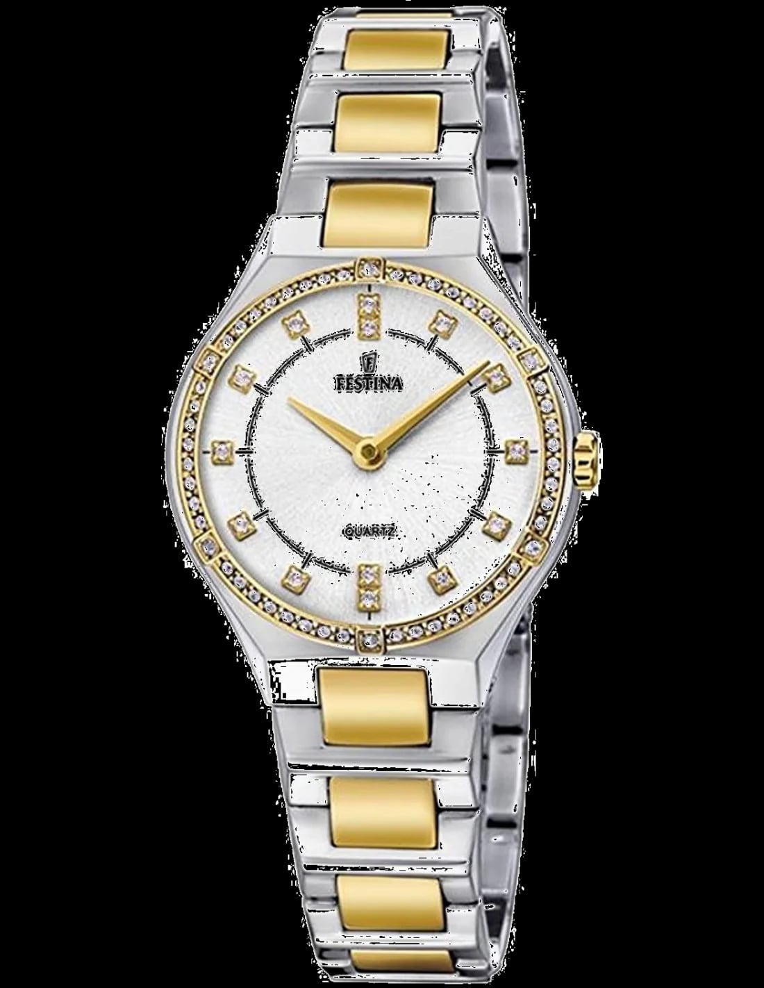 Montre Festina F20226/2 avec cadran bleu soleillé et boîtier acier fin