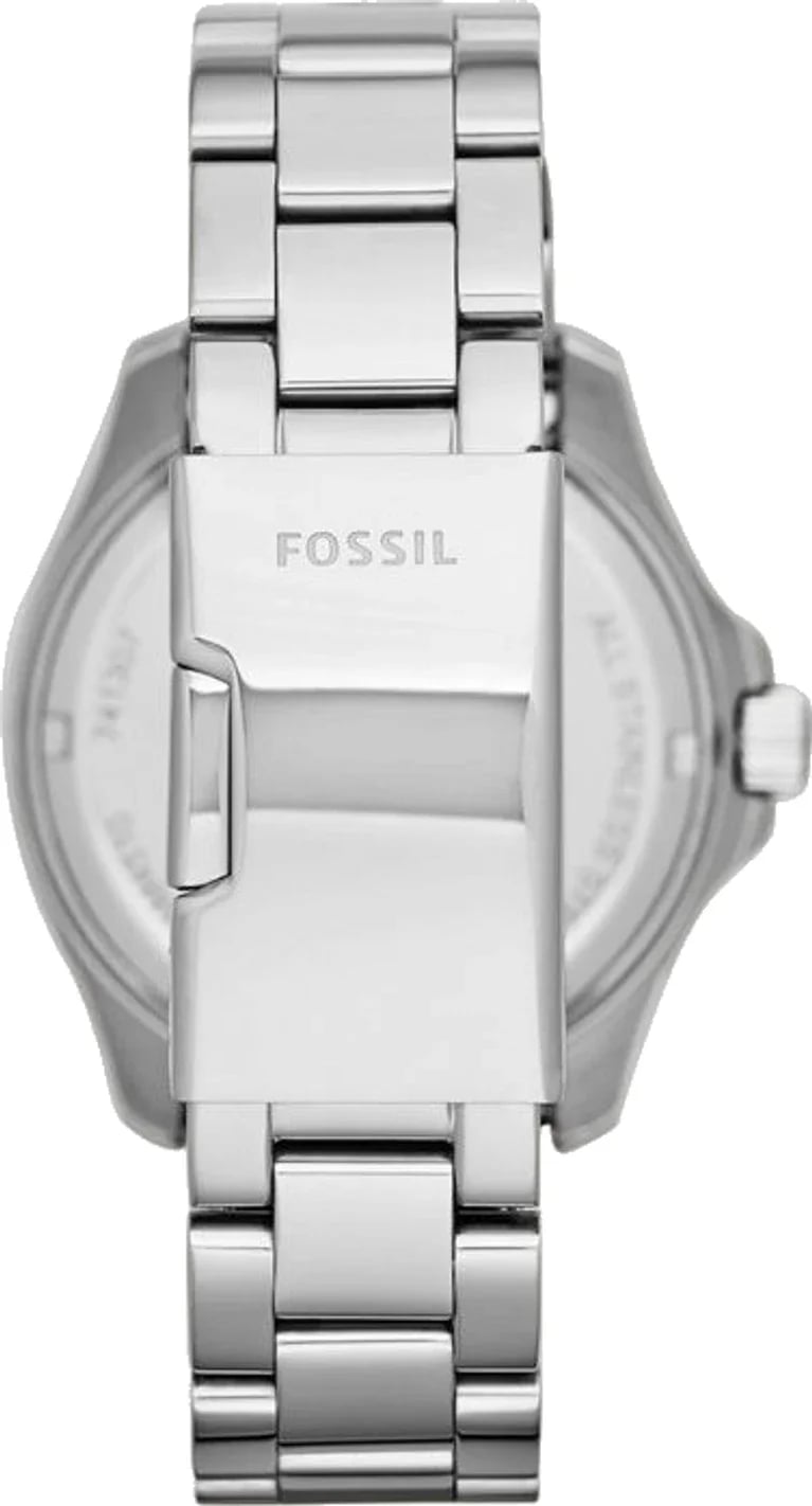 Montre Fossil AM4509 femme détail cadran blanc