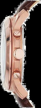 Fossil FS5068 profil boîtier acier inoxydable or rose 44mm