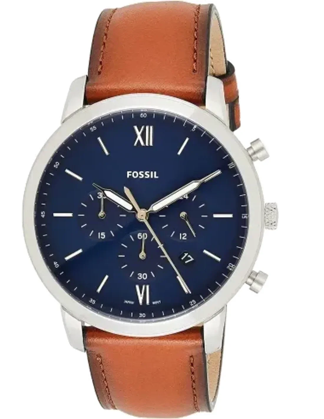 Montre Homme Fossil Neutra FS5453 Bracelet cuir