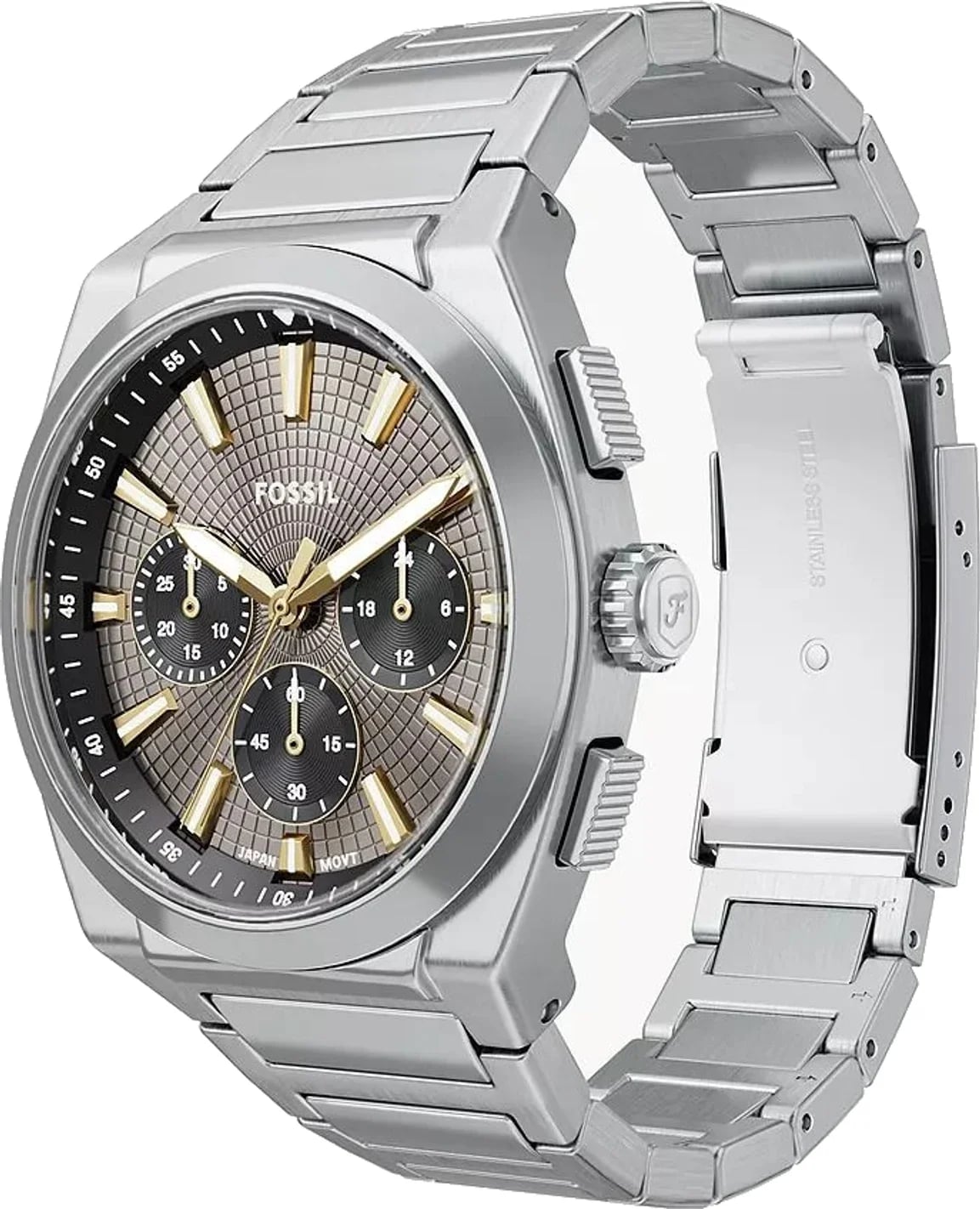Montre Fossil FS6128 homme vue de profil