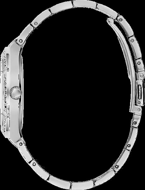 Montre Guess GW0033L1 bracelet acier argenté boucle déployante profil