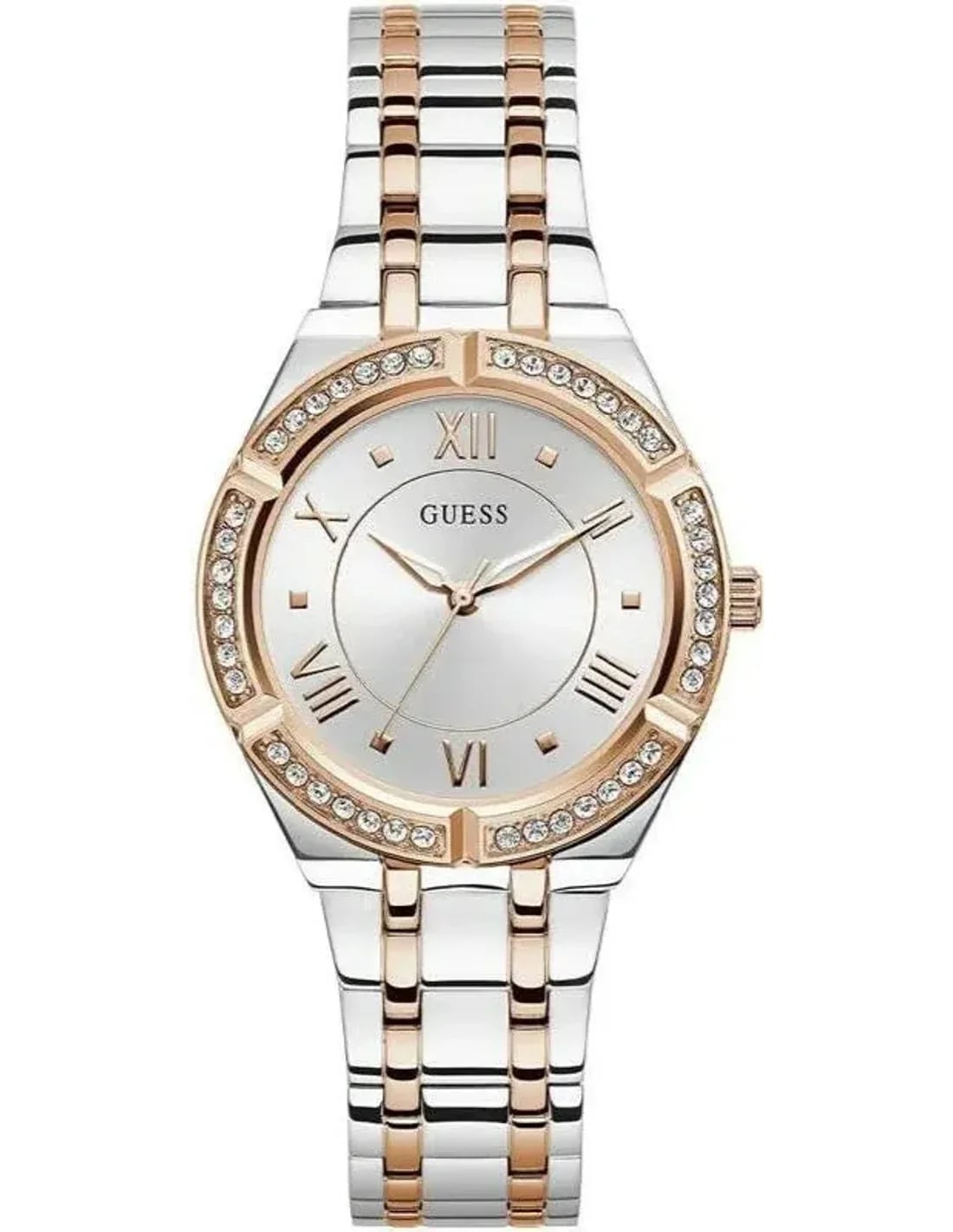 Montre Guess GW0033L9 femme cadran argent bracelet acier inoxydable