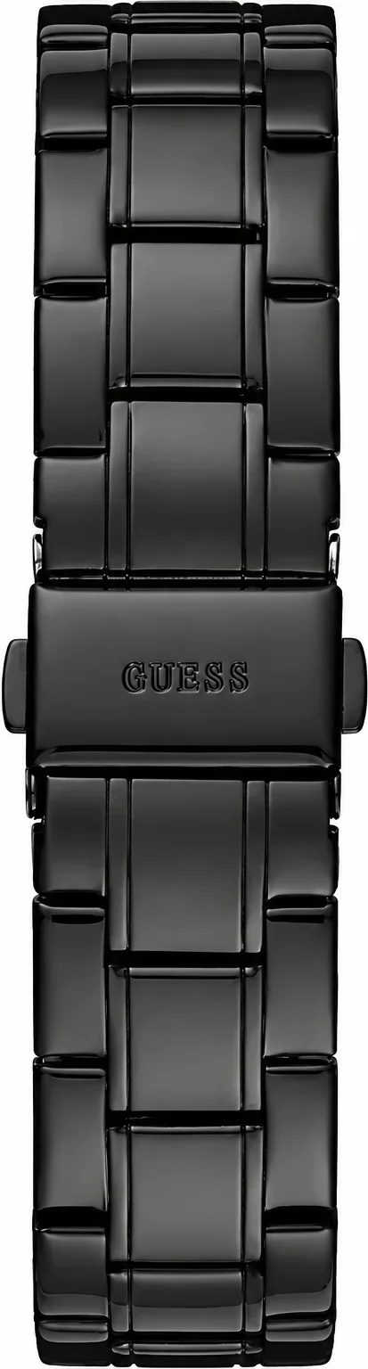 Montre Guess GW0111L4 femme détail cadran noir