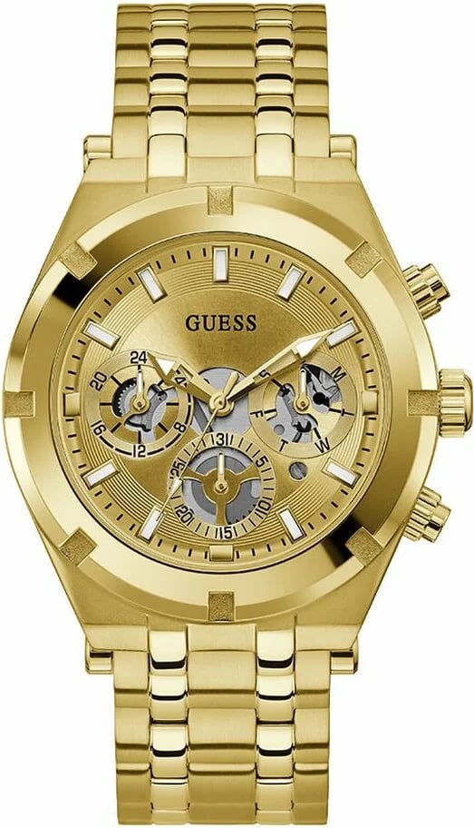 Montre Guess GW0260G4 homme cadran doré bracelet acier inoxydable