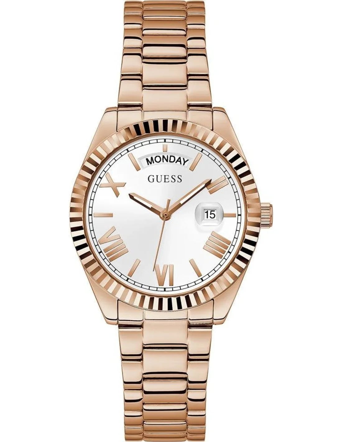 Guess GW0308L3 Luna Silver Dial Stainless Steel Women's Watch