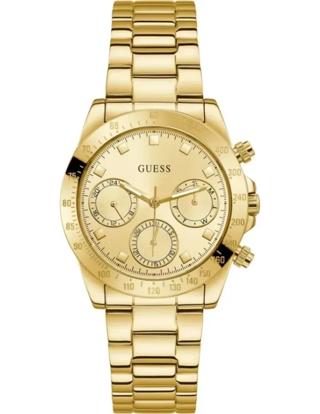 Montre Guess Eclipse GW0314L2 femme acier doré cadran éclatant