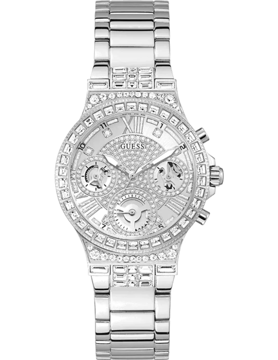 Montre Guess GW0320L1 femme cadran argent bracelet acier inoxydable