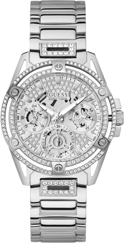 Montre Guess GW0464L1 femme cadran argent bracelet acier inoxydable