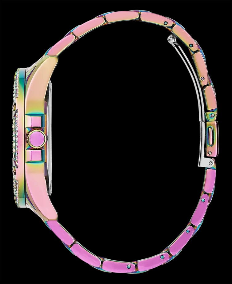 Montre Guess GW0464L4 femme détail cadran multicolore
