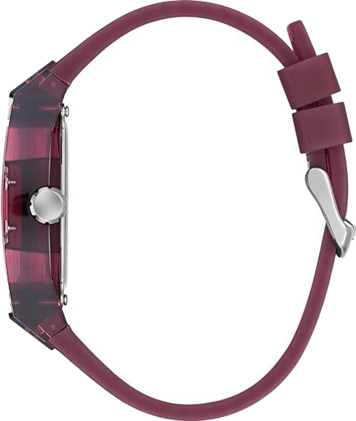 Montre Guess GW0499G12 homme détail cadran bordeaux