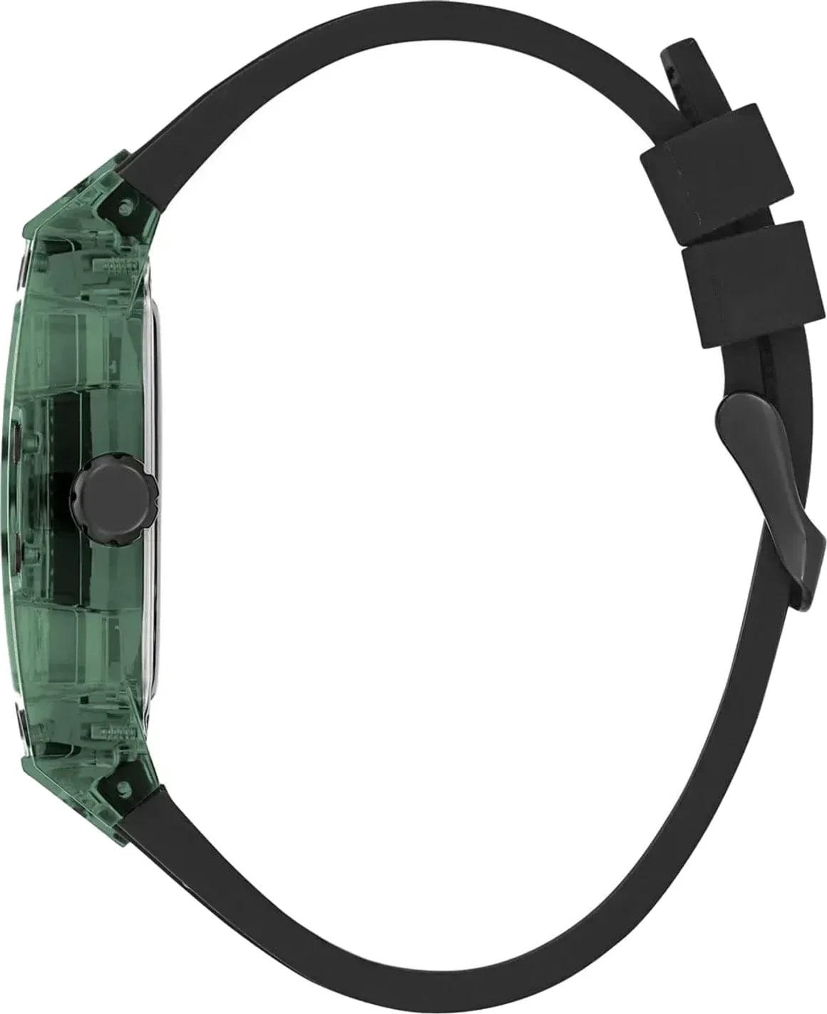 Montre Guess GW0499G7 homme détail cadran noir