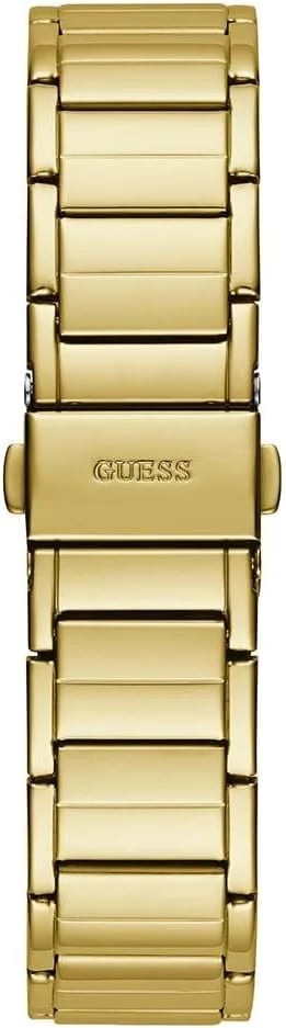 Montre Femme Guess Fusion GW0552L2 dorée bracelet maillons acier vue 4