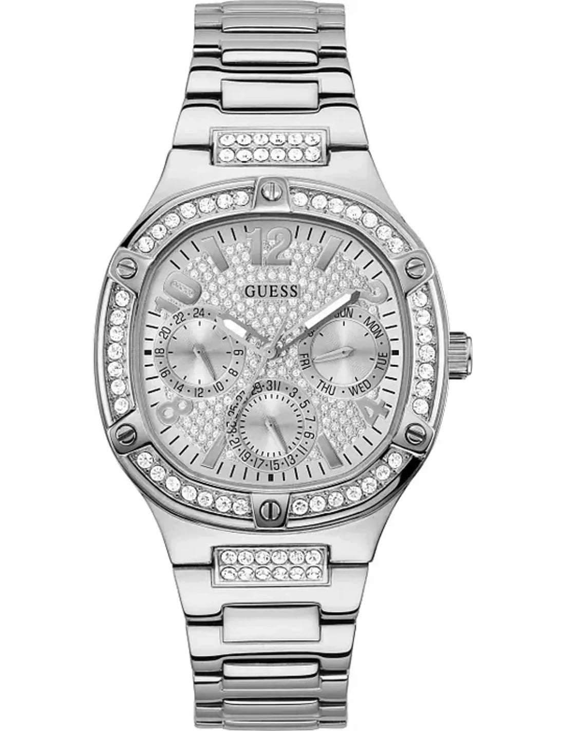 Montre Guess GW0558L1 femme cadran argent bracelet acier inoxydable