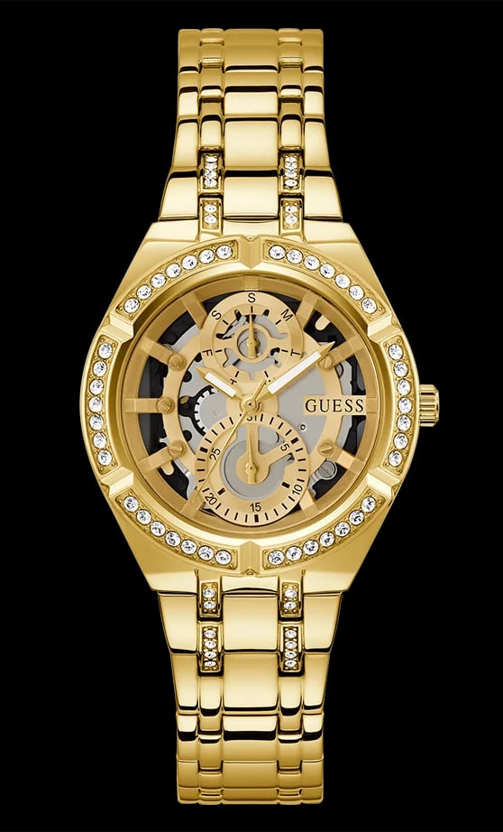 Montre Guess GW0604L2 femme cadran doré bracelet acier inoxydable