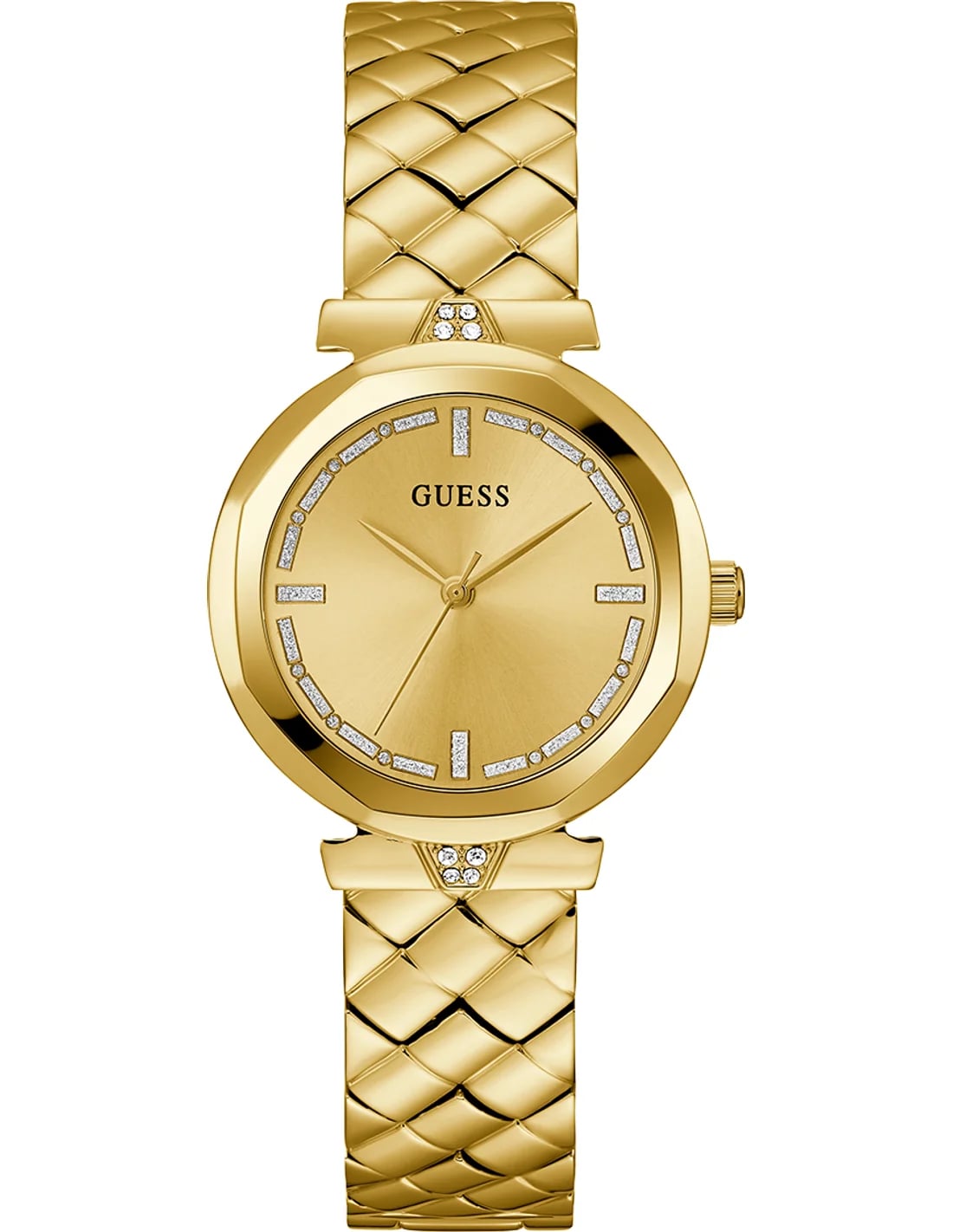 Montre Femme Guess Rumour GW0613L2 cadran doré bracelet acier