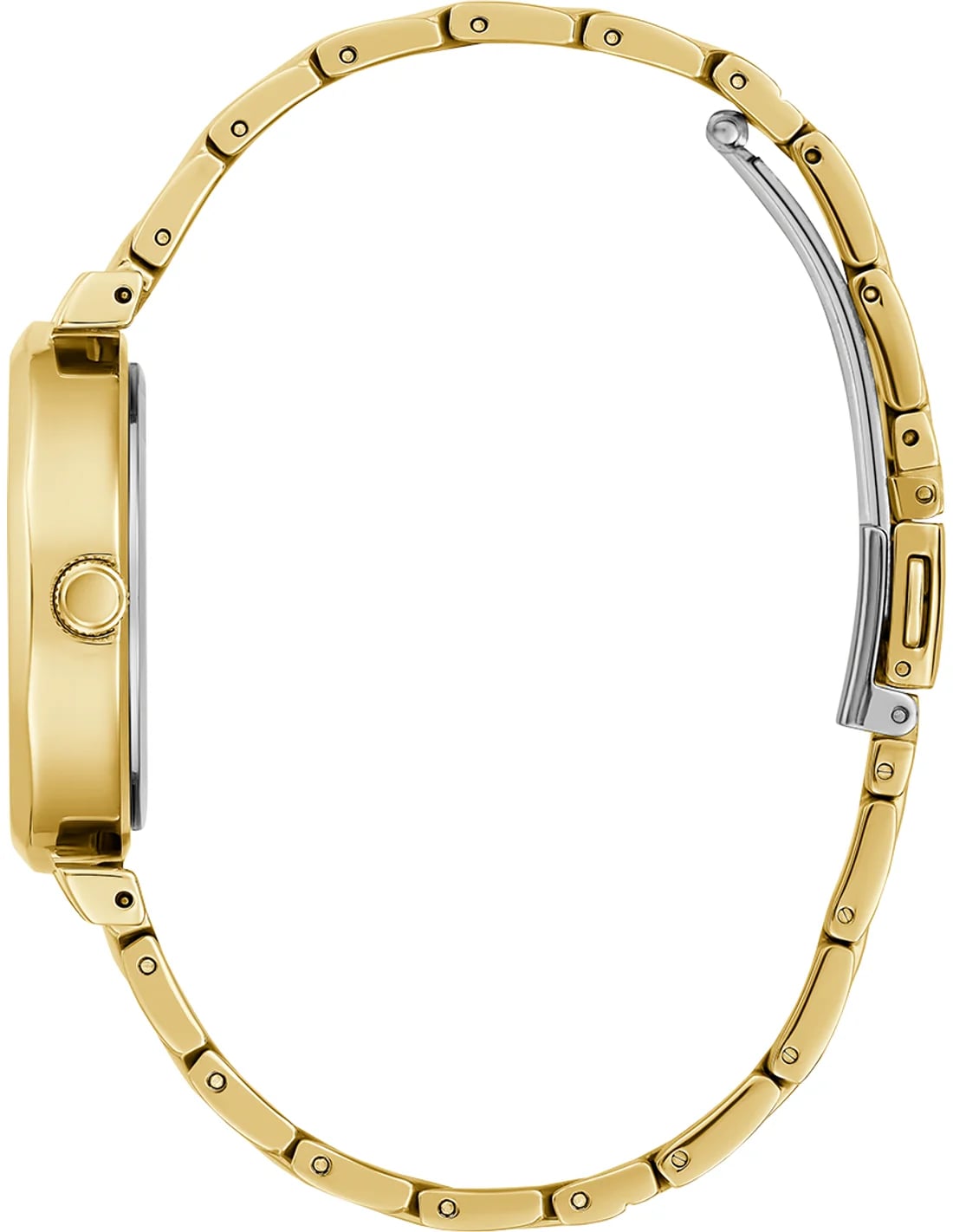Montre Femme Guess Rumour GW0613L2 cadran doré bracelet acier vue 3