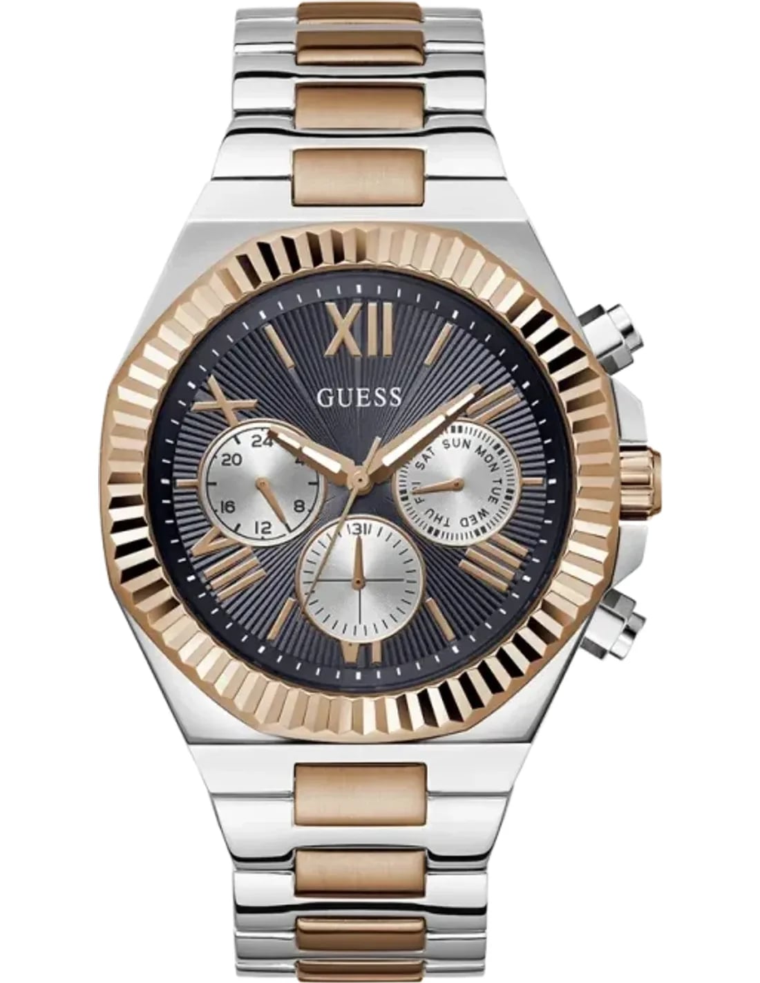 Montre Guess GW0703G4 homme cadran gris bracelet acier inoxydable