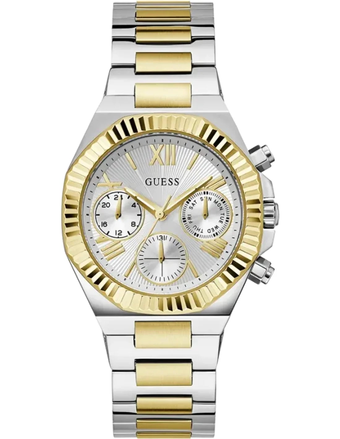 Montre Guess GW0769L3 femme cadran argent bracelet acier inoxydable