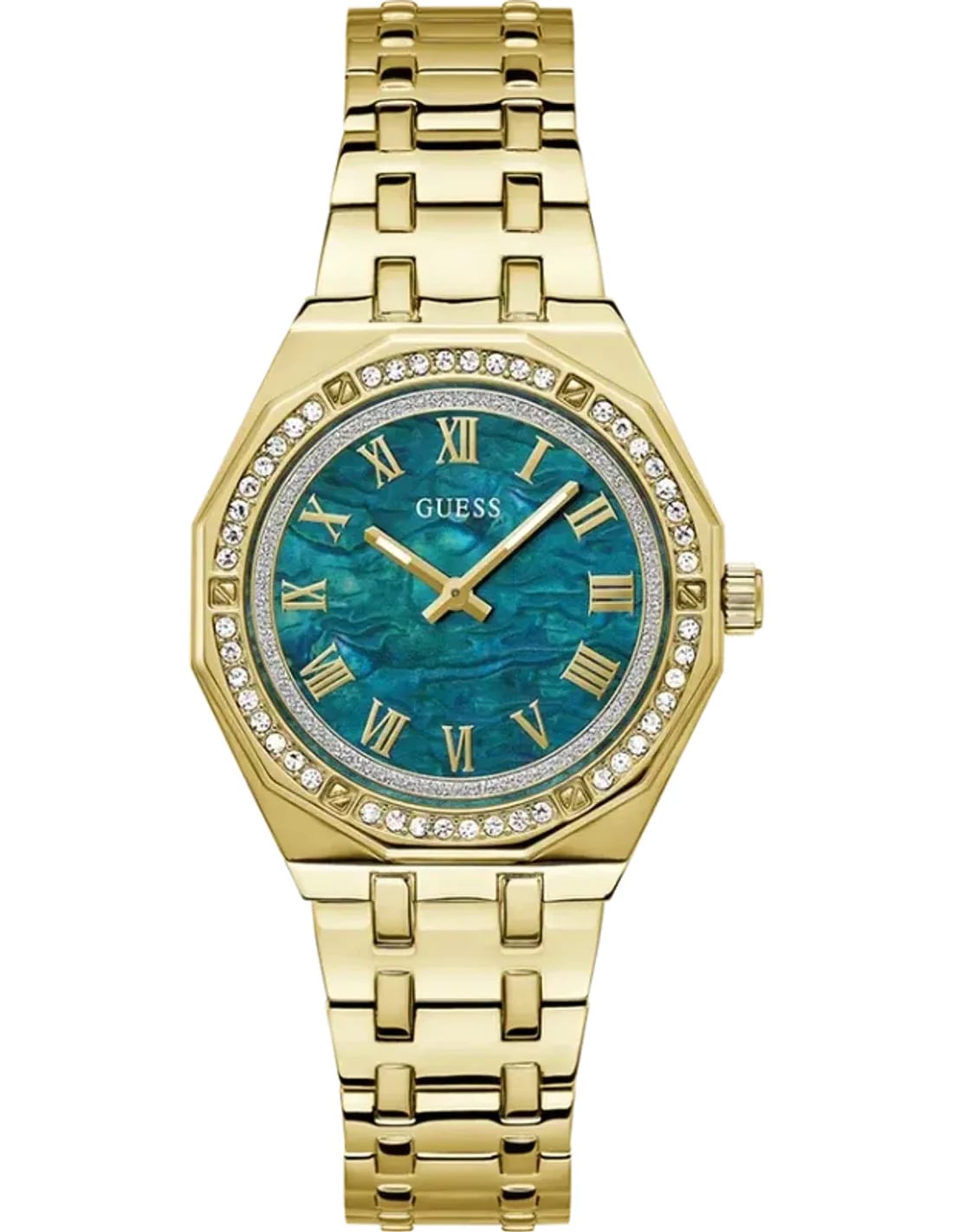 Montre Guess GW0770L2 femme cadran vert bracelet acier inoxydable