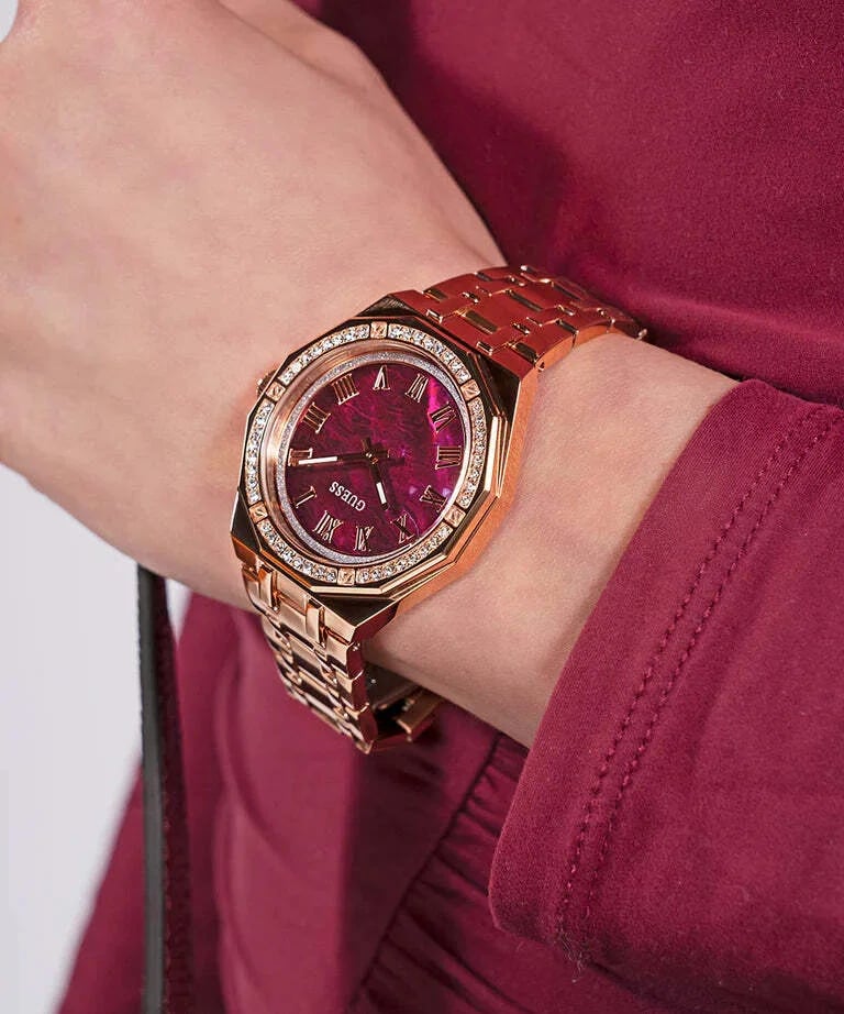 Montre Guess GW0770L3 femme verso boîtier or rose