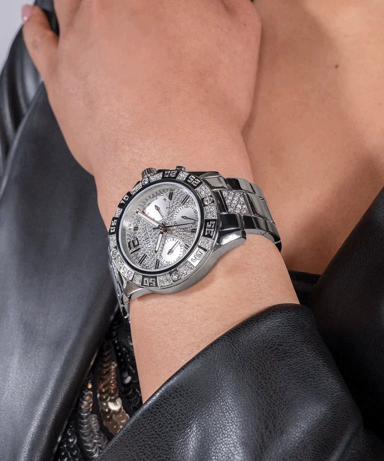 Montre Guess GW0771L1 femme détail bracelet acier inoxydable