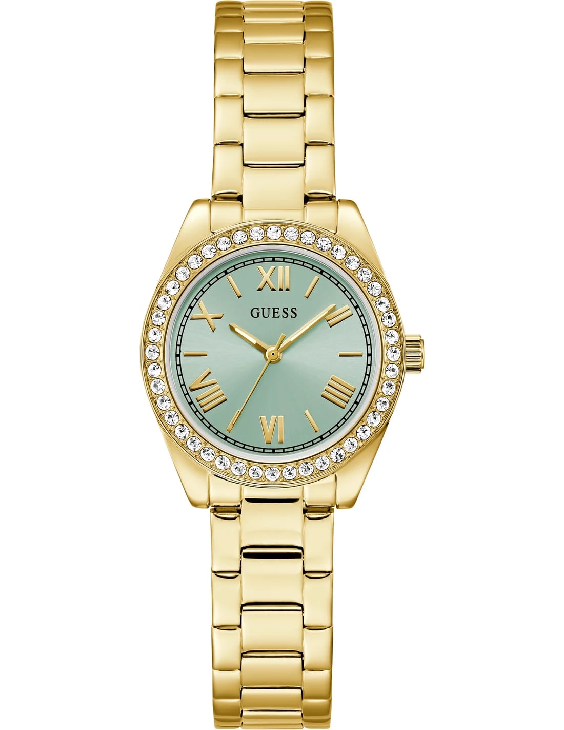 Guess GW0841L5 Mini Luna Green Dial Stainless Steel Women's Watch