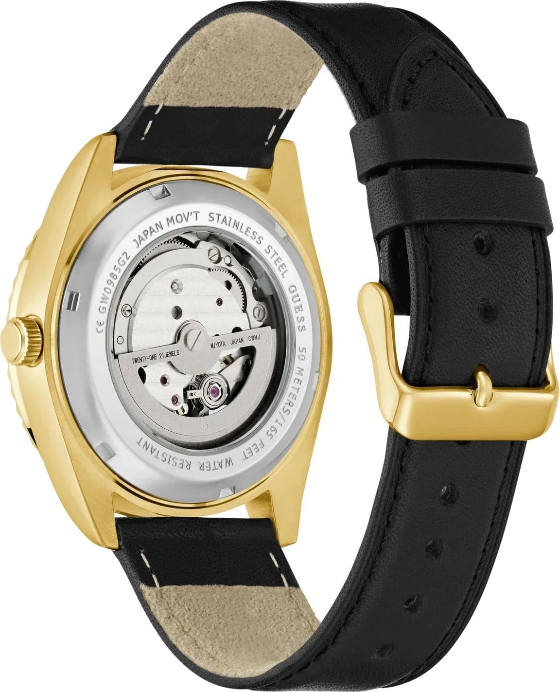 Montre Guess GW0985G2 homme verso boîtier