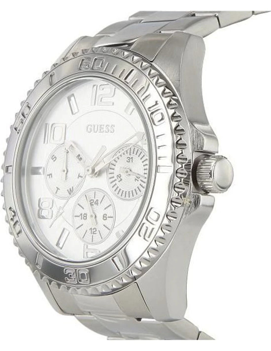 Guess W0231L1 Silver Stainless Steel Women's Watch view 2