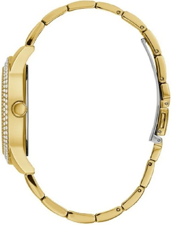 Montre Guess W1097L2 femme détail cadran or