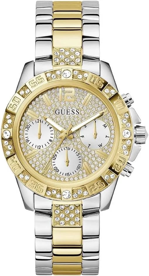 Montre Guess W1156L5 femme cadran argent bracelet acier inoxydable