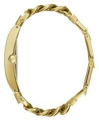 Montre Femme Guess Heavy Metal W1275L2 dorée bracelet maille dorée vue 2