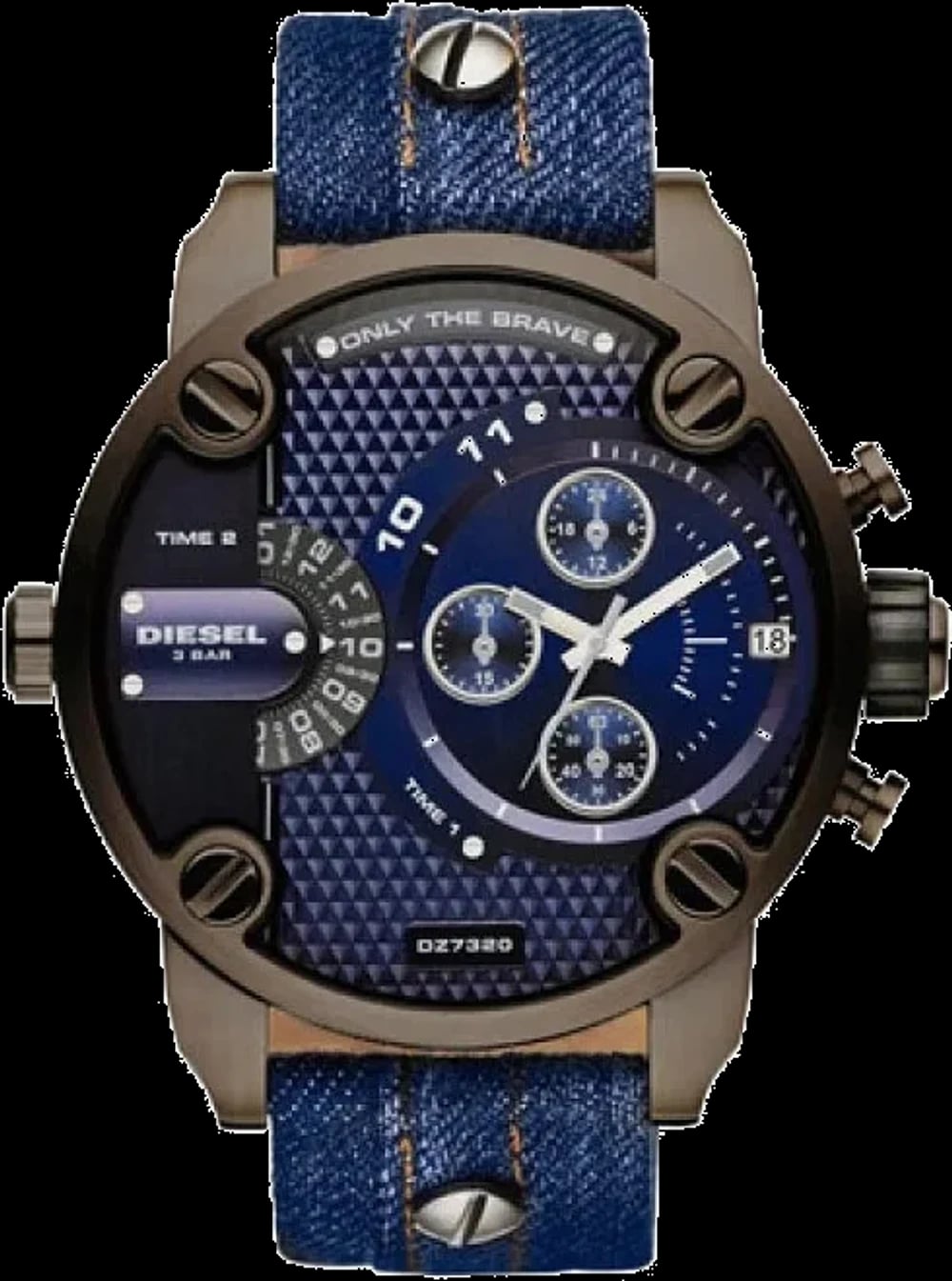 Montre Diesel DZ7320 homme cadran bleu