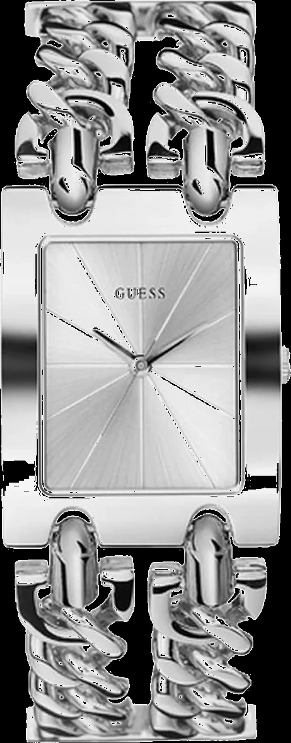 Montre Guess W1117L1 femme cadran argent bracelet acier inoxydable