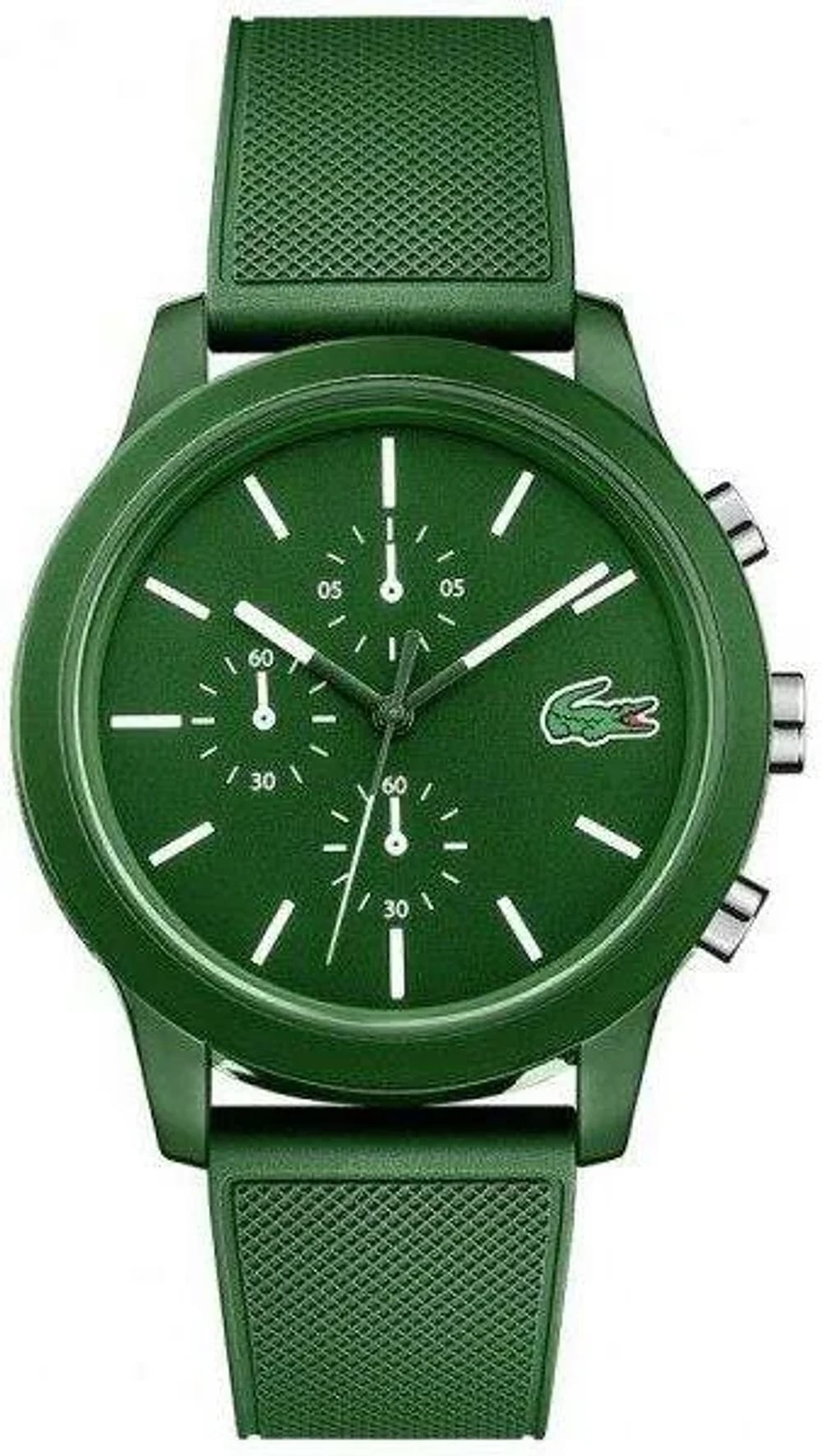 Montre Lacoste 2010973 homme cadran vert bracelet caoutchouc / silicone