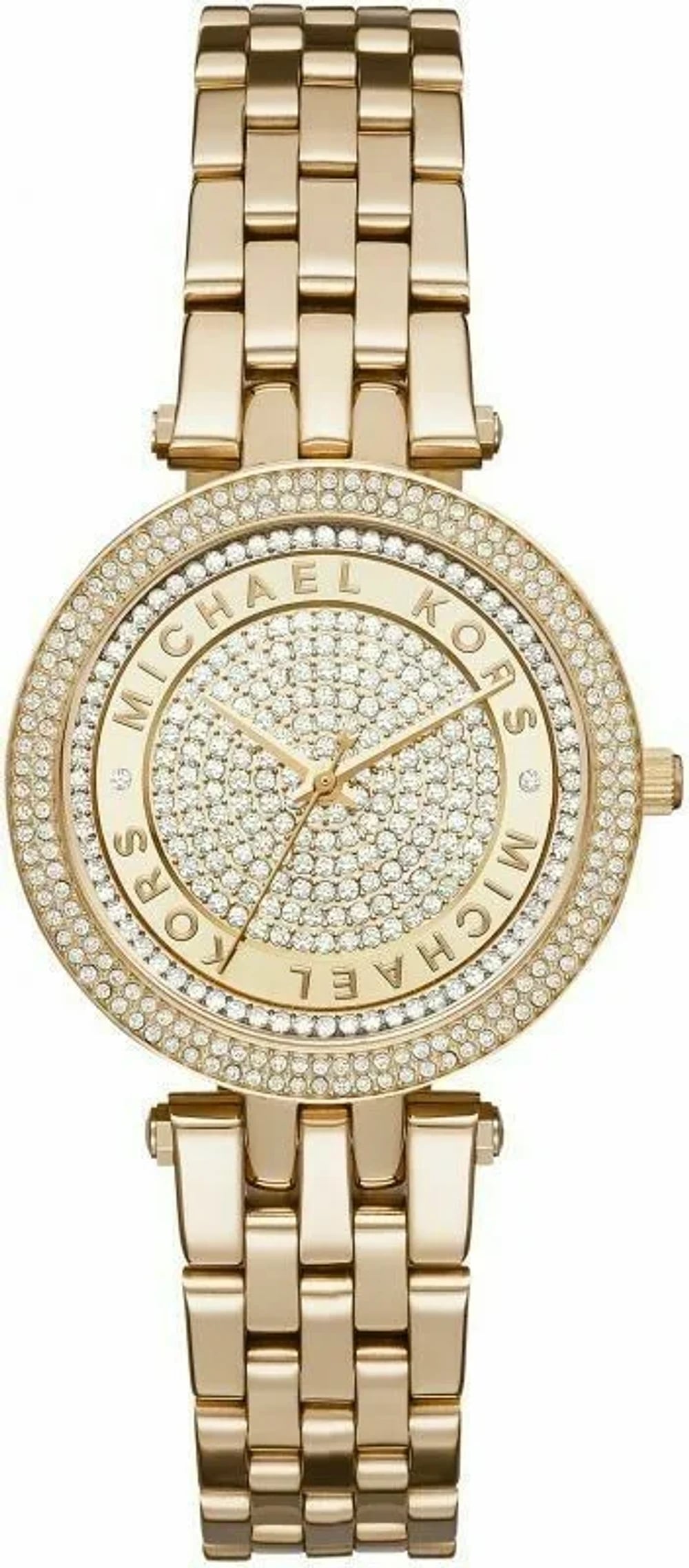 Montre Michael Kors MK3445 femme cadran doré bracelet acier inoxydable