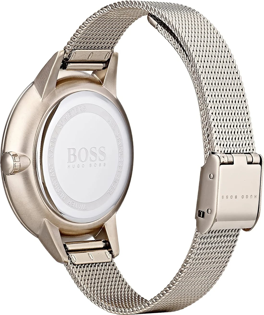Montre Hugo Boss 1502424 femme verso boîtier or rose