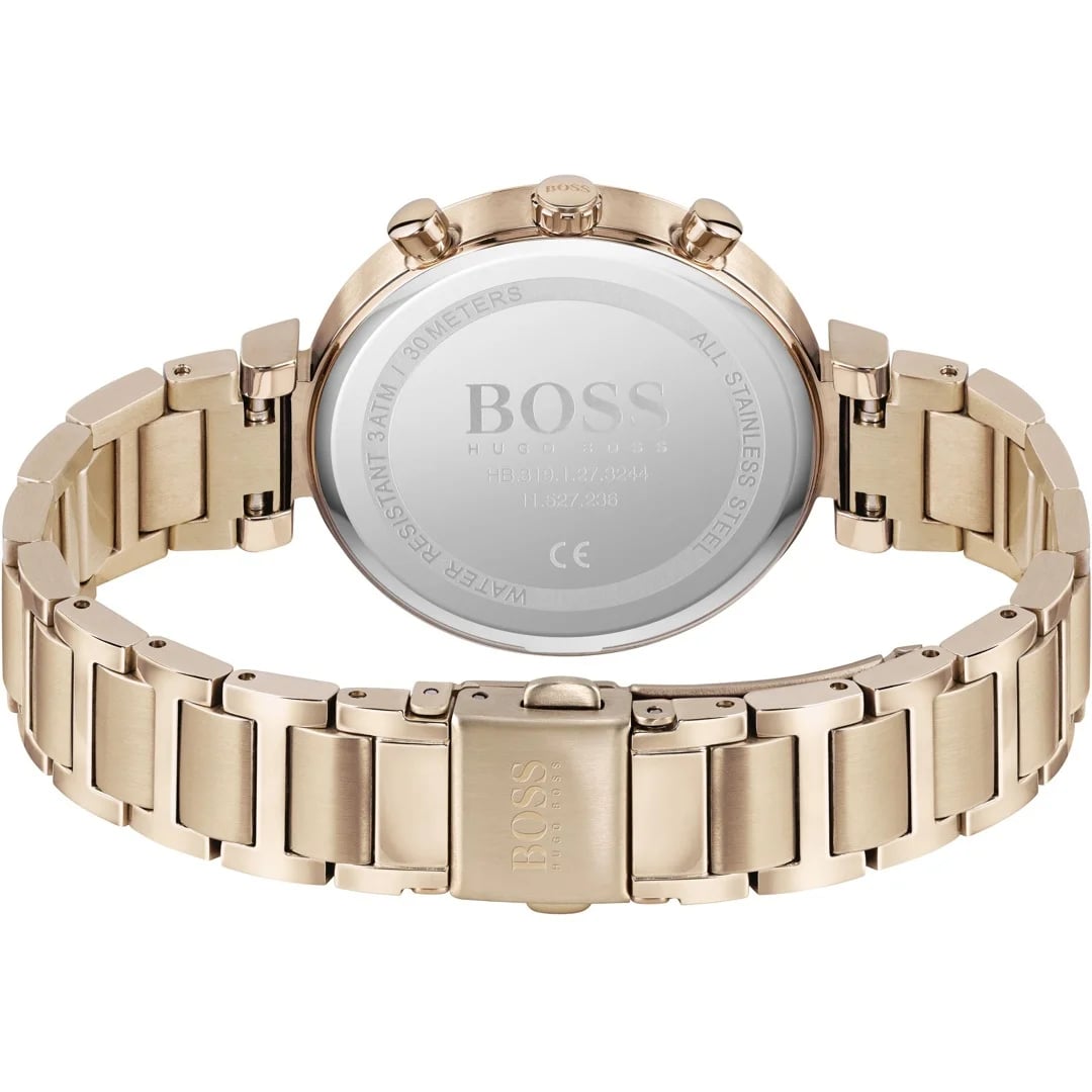 Montre Hugo Boss 1502531 femme détail cadran argent