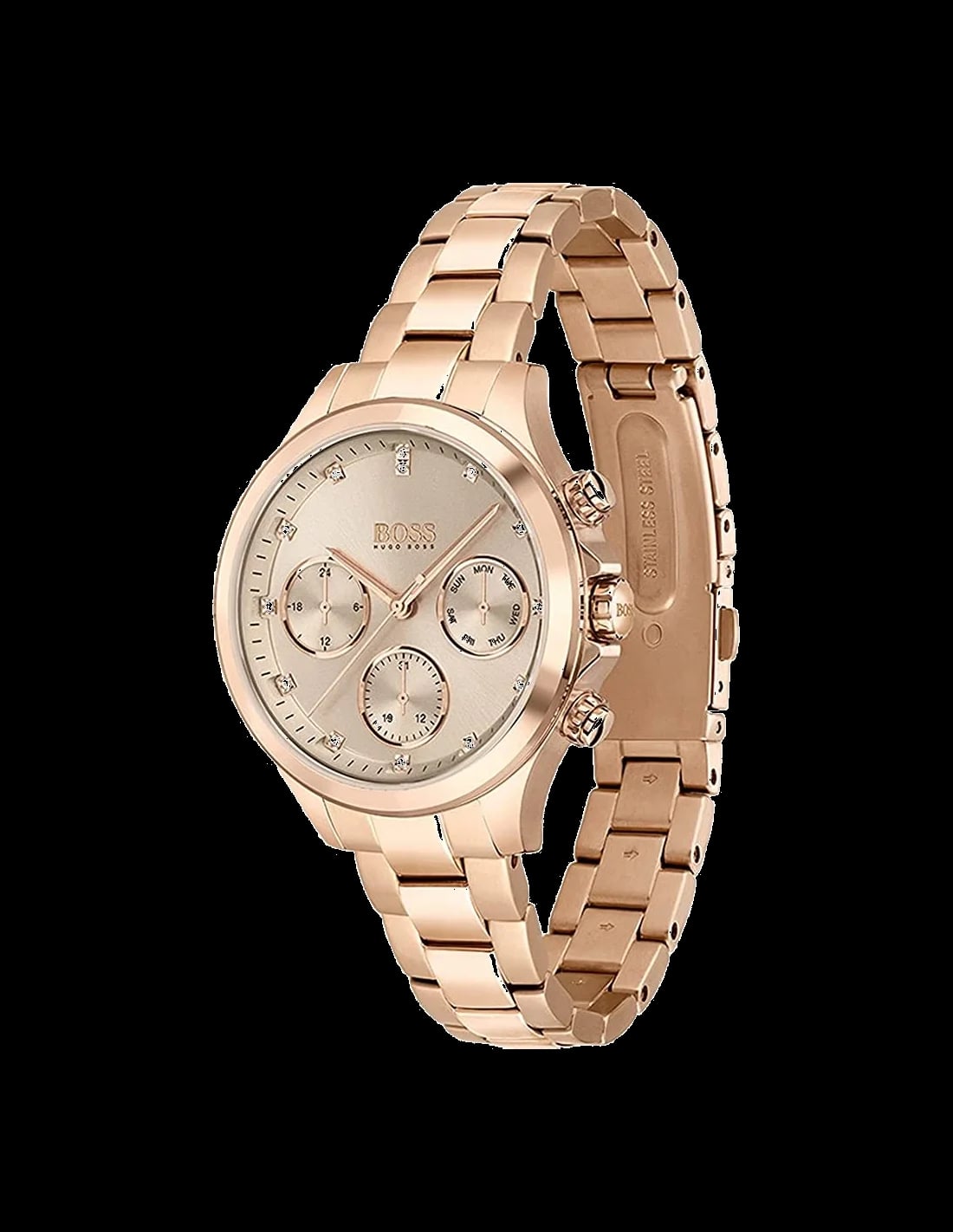 Montre Hugo Boss 1502592 femme vue de profil