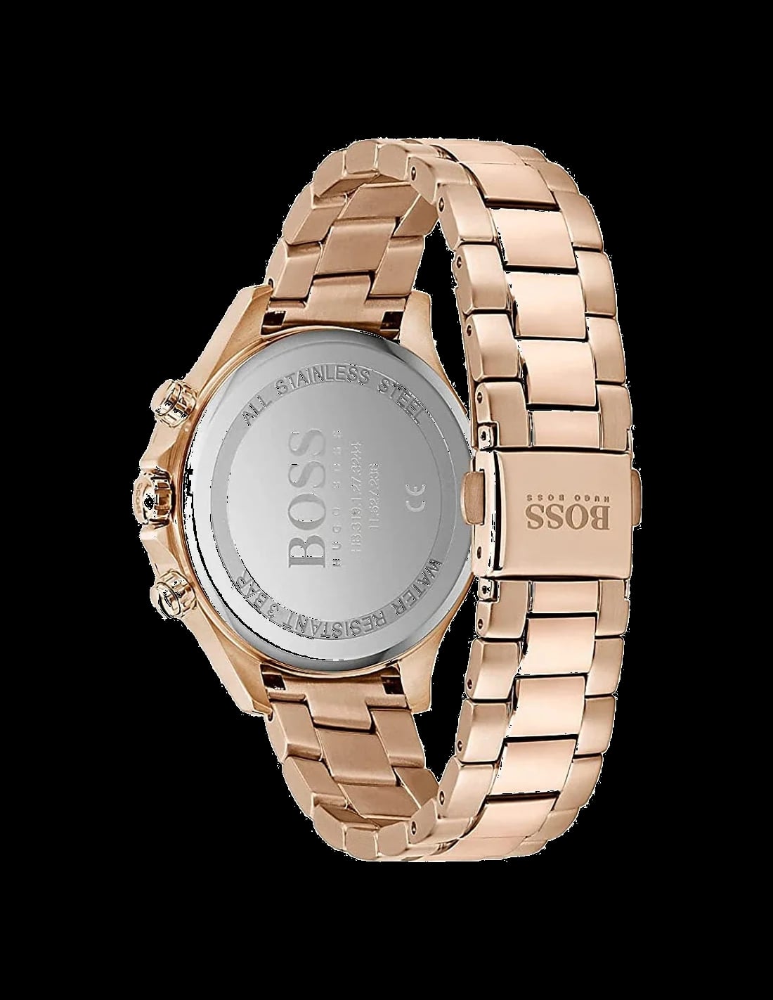 Montre Hugo Boss 1502592 femme détail cadran or rose