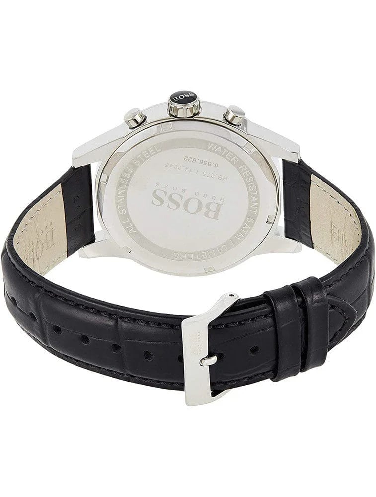 Montre Hugo Boss 1513279 homme détail cadran noir