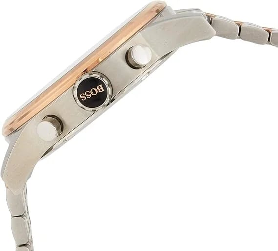 Montre Hugo Boss 1513385 homme détail cadran argent