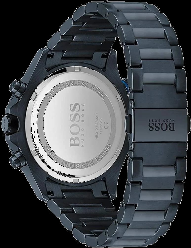 Montre Hugo Boss 1513824 homme détail cadran bleu