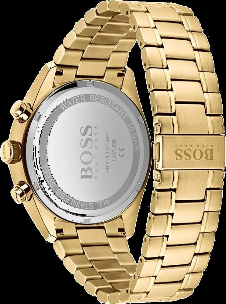 Montre Hugo Boss 1513848 homme détail cadran noir
