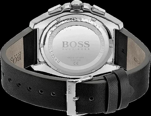 Montre Hugo Boss 1513881 homme détail cadran noir