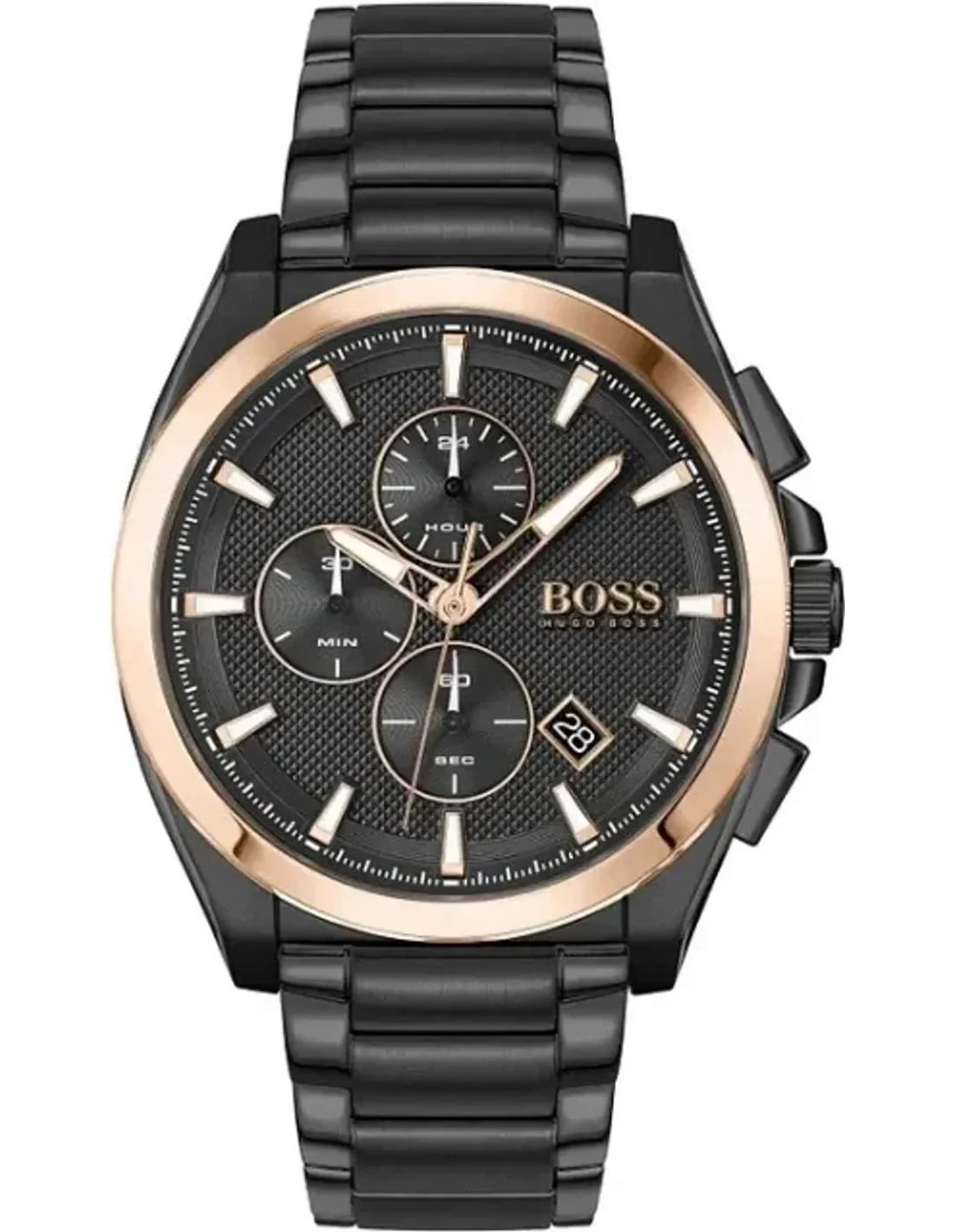 Hugo Boss 1513885 cadran noir — Montres Outlet