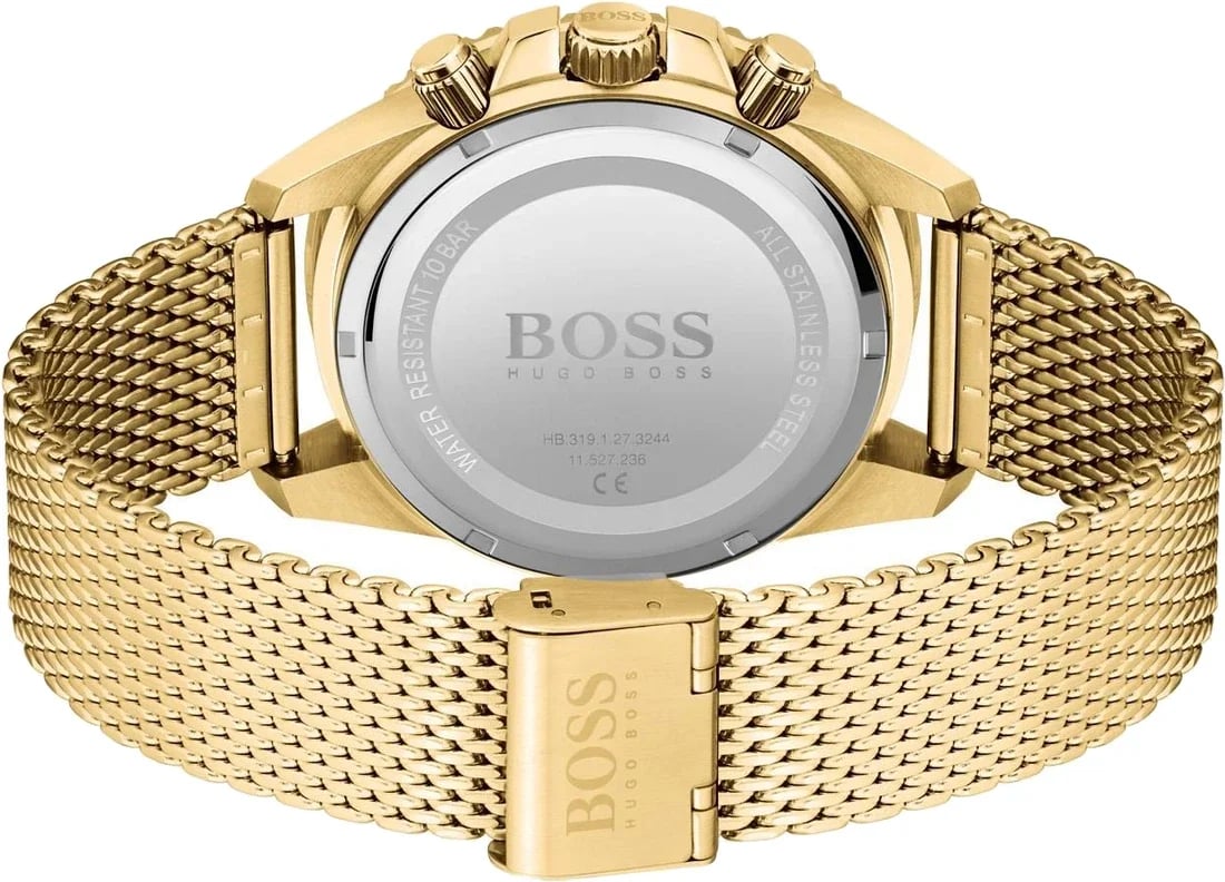 Montre Hugo Boss 1513906 homme détail cadran noir