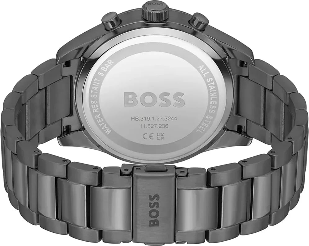 Montre Hugo Boss 1513991 homme détail cadran noir